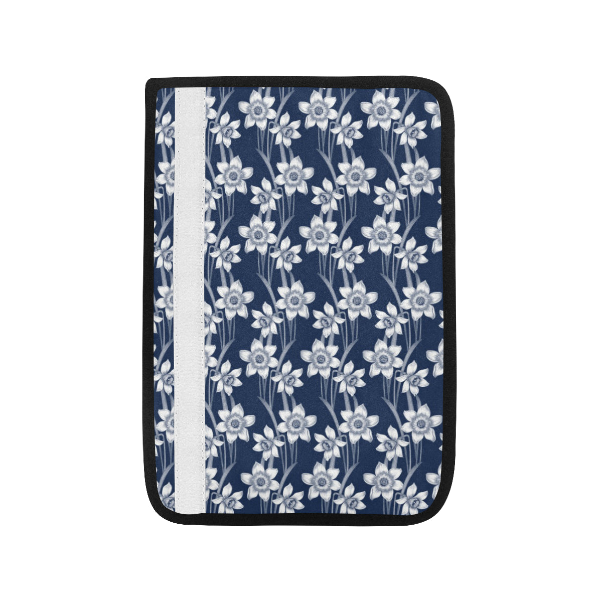 Daffodils Pattern Print Design DF09 Car Seat Belt Cover