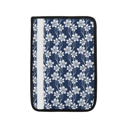 Daffodils Pattern Print Design DF09 Car Seat Belt Cover