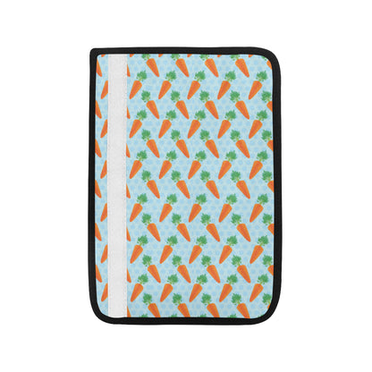 Carrot Pattern Print Design 01 Car Seat Belt Cover