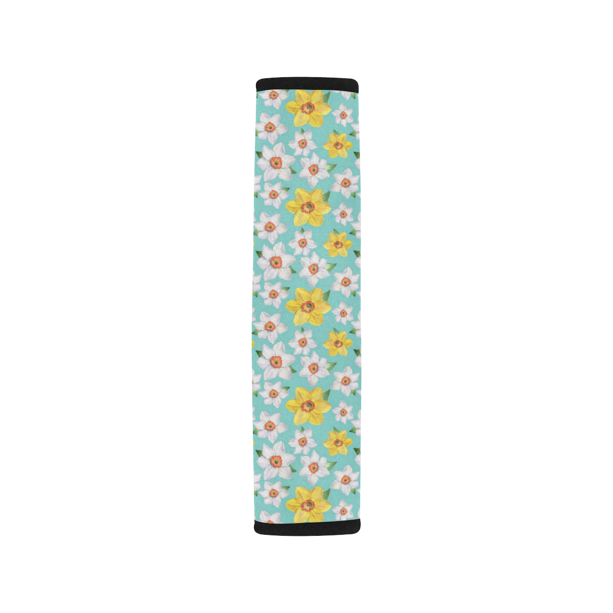 Daffodils Pattern Print Design 02 Car Seat Belt Cover