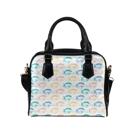 Armadillo Pattern Print Design 05 Shoulder Handbag