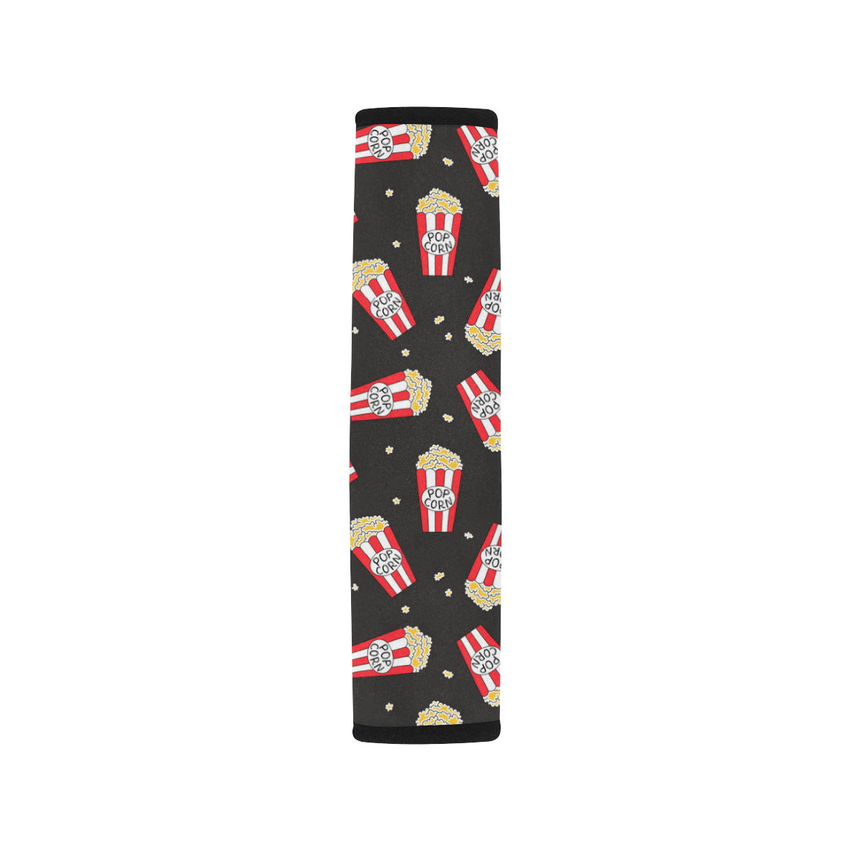 Popcorn Pattern Print Design A01 Car Seat Belt Cover