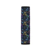 Dragonfly With Floral Print Pattern Car Seat Belt Cover