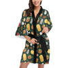 Agricultural Farm Print Design 02 Women's Short Kimono