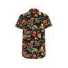 Tulip Boho Pattern Print Design TP09 Men's Short Sleeve Button Up Shirt