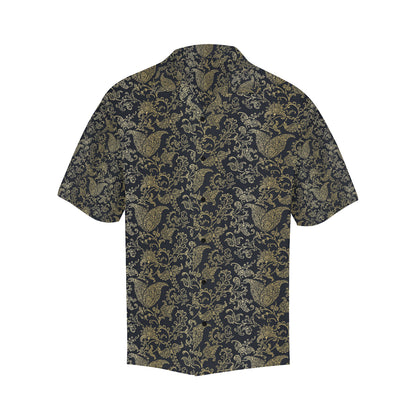 Brocade Pattern Print Design 04 Men's Hawaiian Shirt