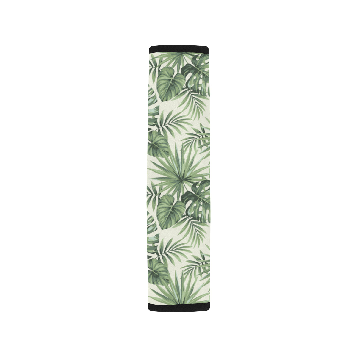 Palm Leaf Pattern Print Design A02 Car Seat Belt Cover