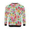 Plumeria Pattern Print Design PM014 Men Long Sleeve Sweatshirt