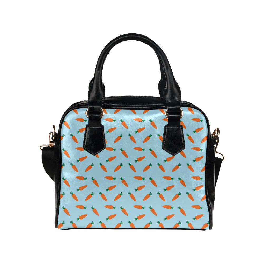 Carrot Pattern Print Design 03 Shoulder Handbag