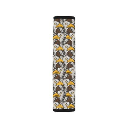 Eagles Head Pattern Car Seat Belt Cover