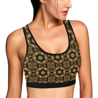 Celtic Pattern Print Design 07 Sports Bra
