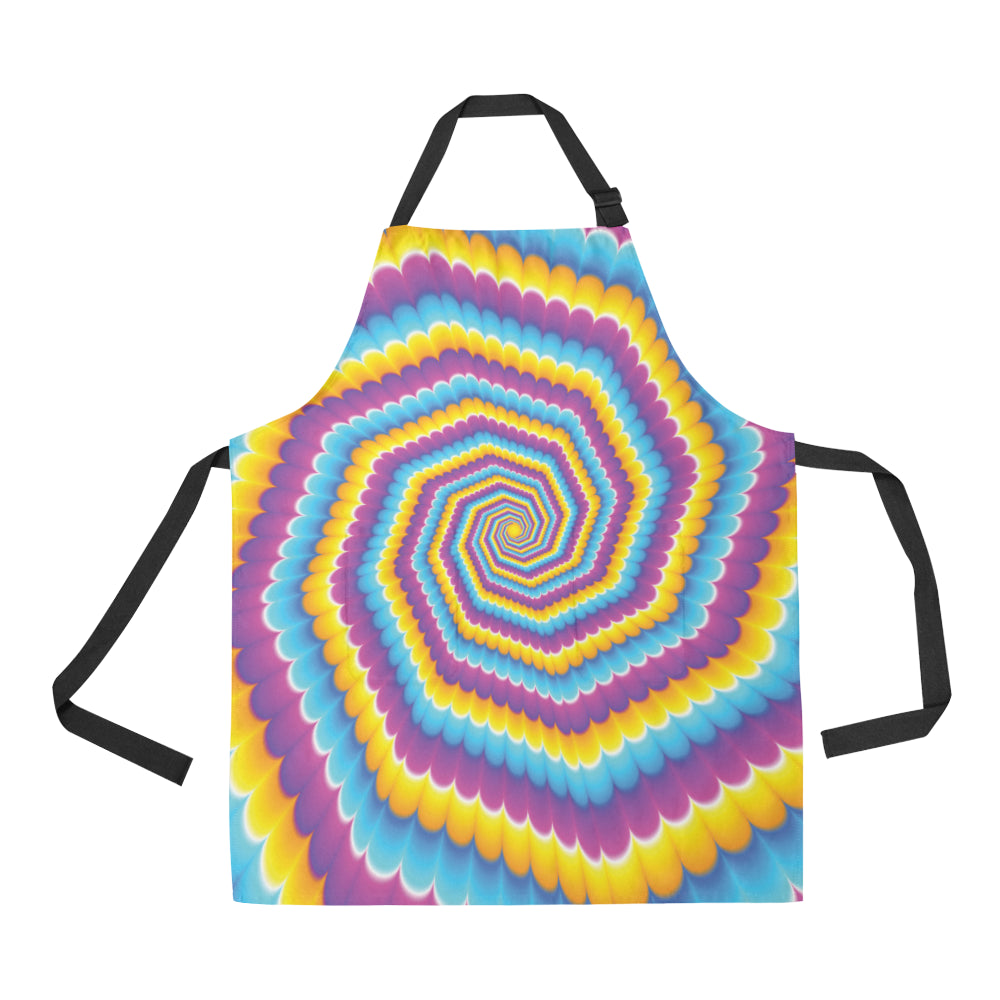 Optical illusion Pattern Print Design A04 Apron with Pocket