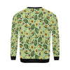 Avocado Pattern Print Design AC01 Men Long Sleeve Sweatshirt