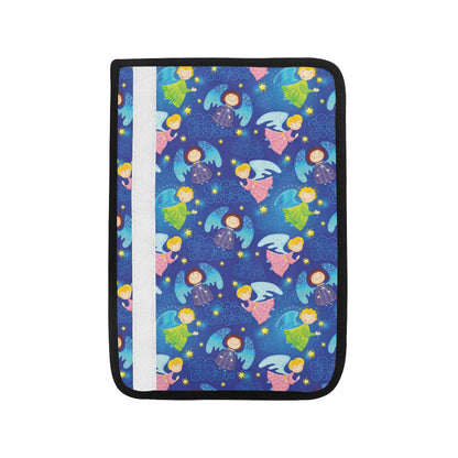 Angel Little Pattern Print Design 02 Car Seat Belt Cover