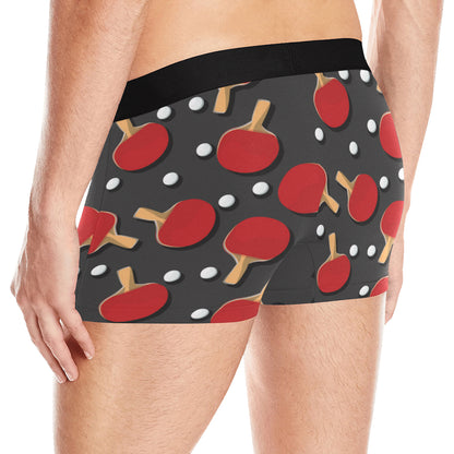 Ping Pong Pattern Print Design A05 Men's Boxer Briefs