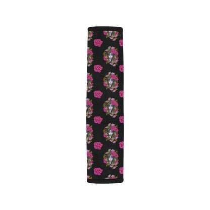 Day of the Dead Makeup Girl Car Seat Belt Cover