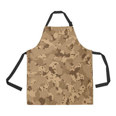 ACU Desert Digital Pattern Print Design 01 Apron with Pocket