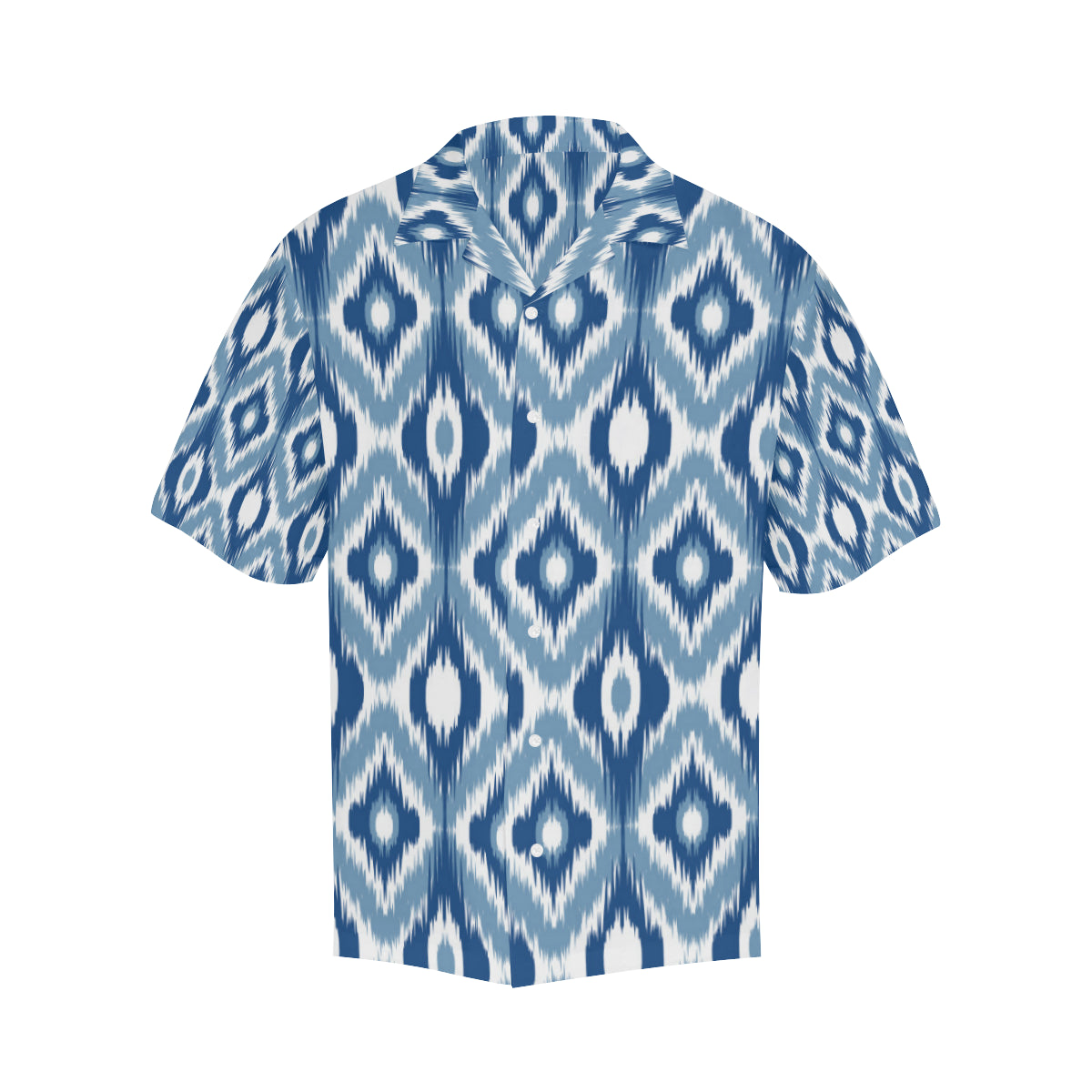Ikat Pattern Print Design 03 Men's Hawaiian Shirt