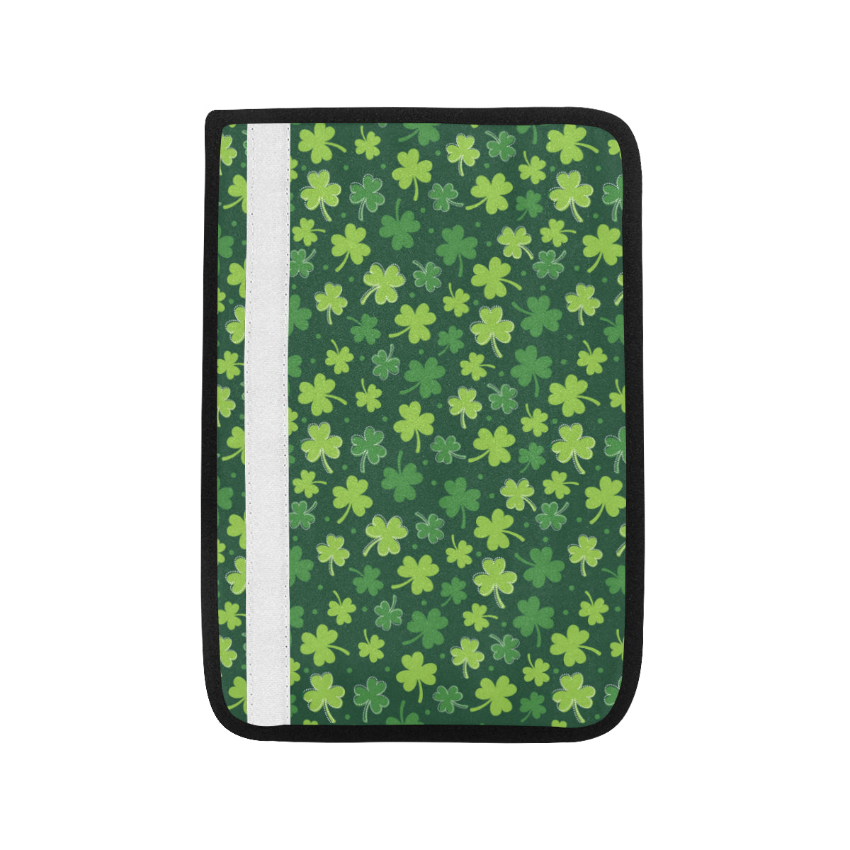 Clover  Pattern Print Design 02 Car Seat Belt Cover