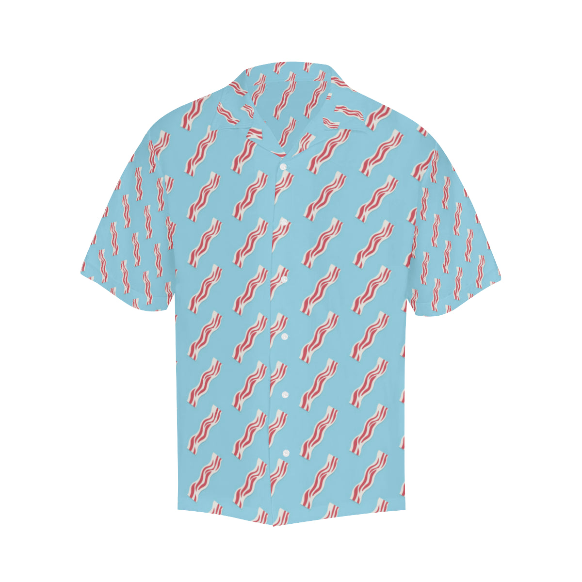 Bacon Pattern Print Design 03 Men's Hawaiian Shirt