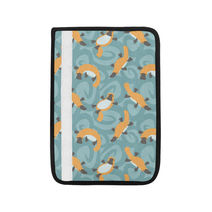 Platypus Pattern Print Design A01 Car Seat Belt Cover