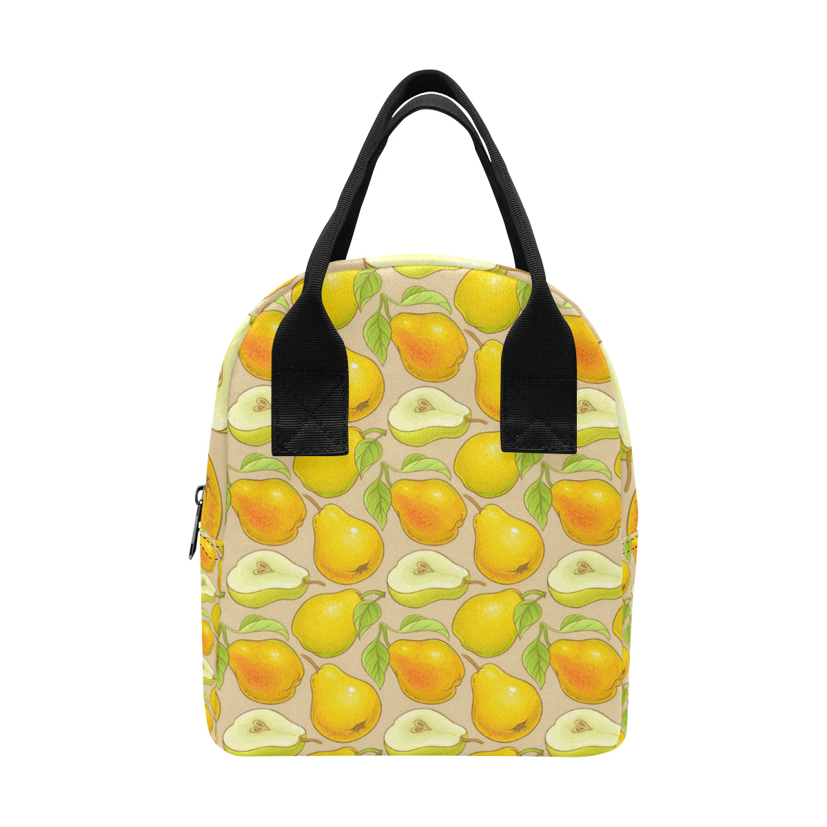 Pear Pattern Print Design PE05 Insulated Lunch Bag