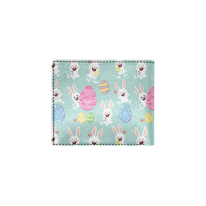Easter Eggs Pattern Print Design RB014 Men's ID Card Wallet