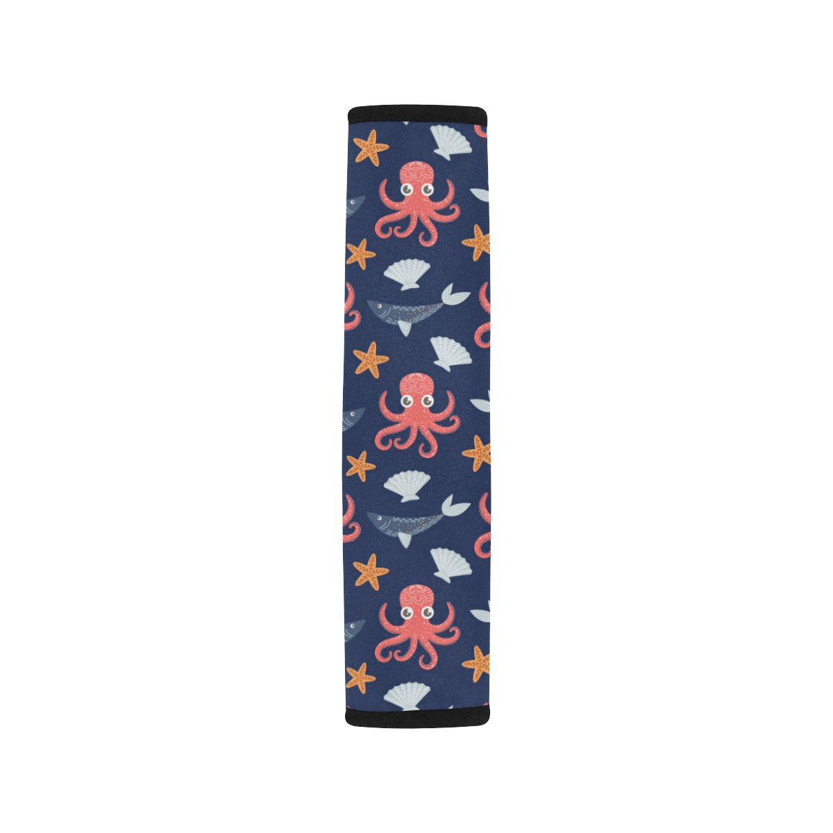 Octopus Pattern Print Design A04 Car Seat Belt Cover