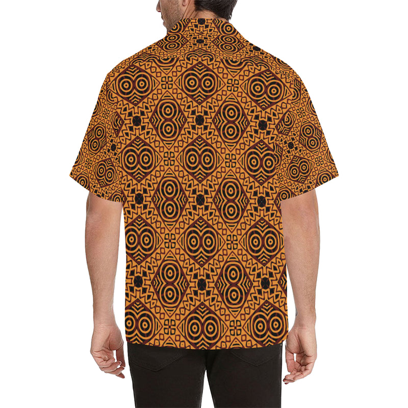 African Pattern Print Design 05 Men's Hawaiian Shirt