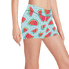 Watermelon Pattern Print Design WM03 Yoga Shorts