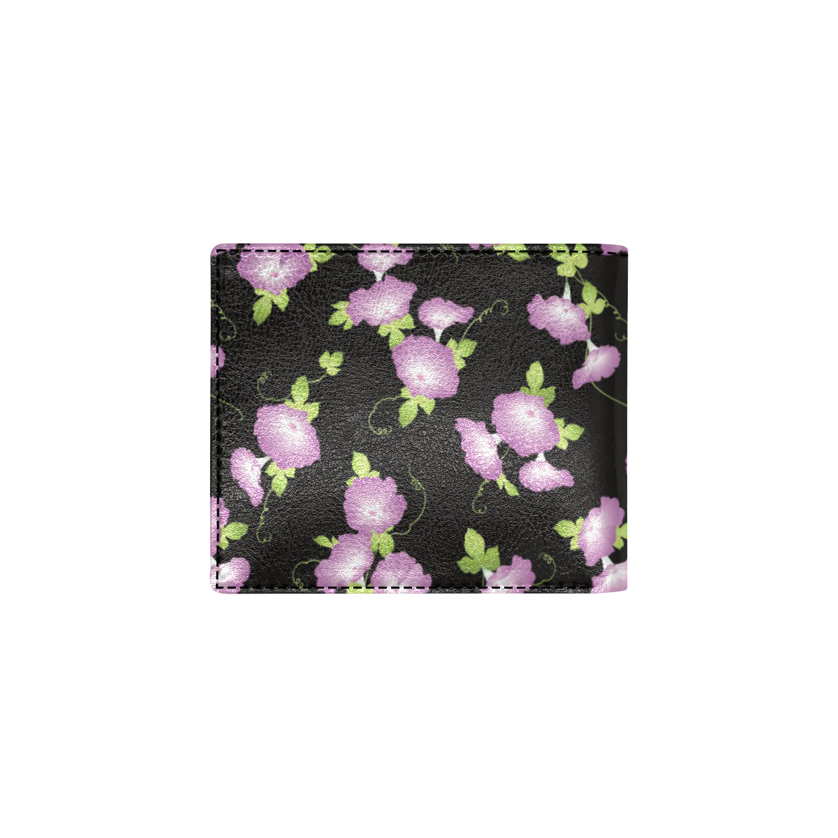 Morning Glory Pattern Print Design MG02 Men's ID Card Wallet