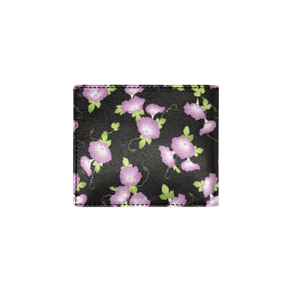 Morning Glory Pattern Print Design MG02 Men's ID Card Wallet