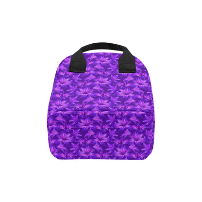 Amaryllis Pattern Print Design AL03 Insulated Lunch Bag