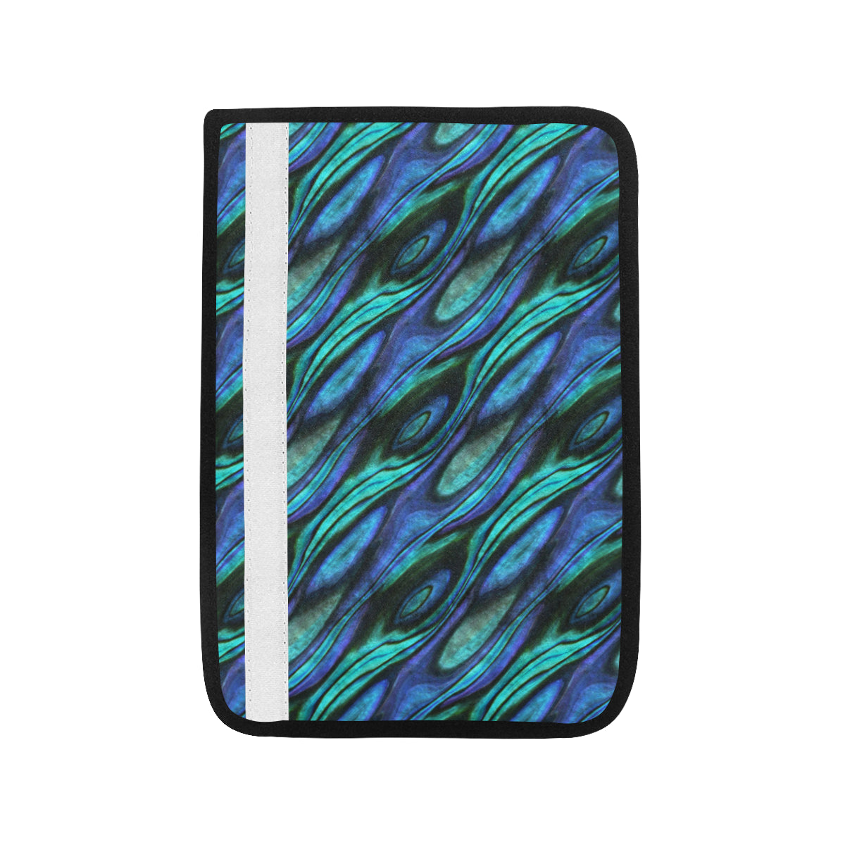 Abalone Pattern Print Design 03 Car Seat Belt Cover