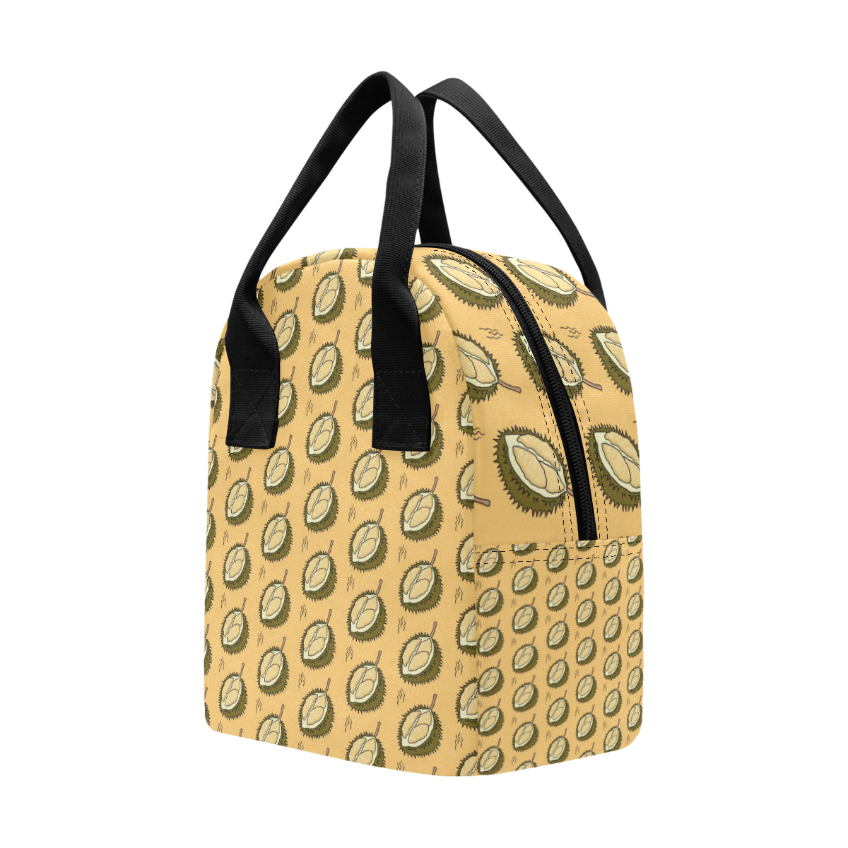 Durian Pattern Print Design DR02 Insulated Lunch Bag