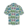 Angelfish Tribal Pattern Print Design 01 Men's Hawaiian Shirt