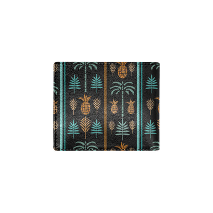 Hawaiian Themed Pattern Print Design H023 Men's ID Card Wallet