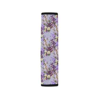 Iris Pattern Print Design IR07 Car Seat Belt Cover