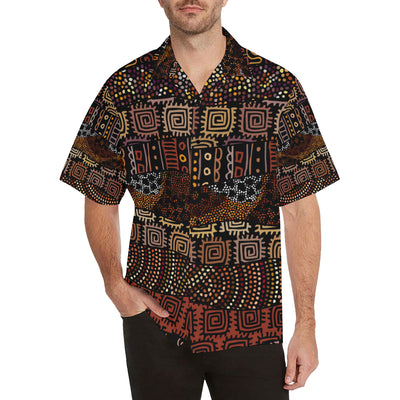 African Pattern Print Design 07 Men's Hawaiian Shirt