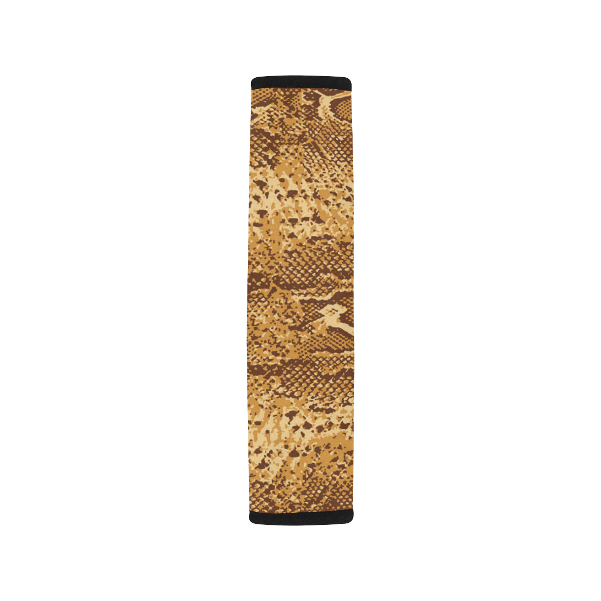 Python Brown Pattern Print Design A03 Car Seat Belt Cover