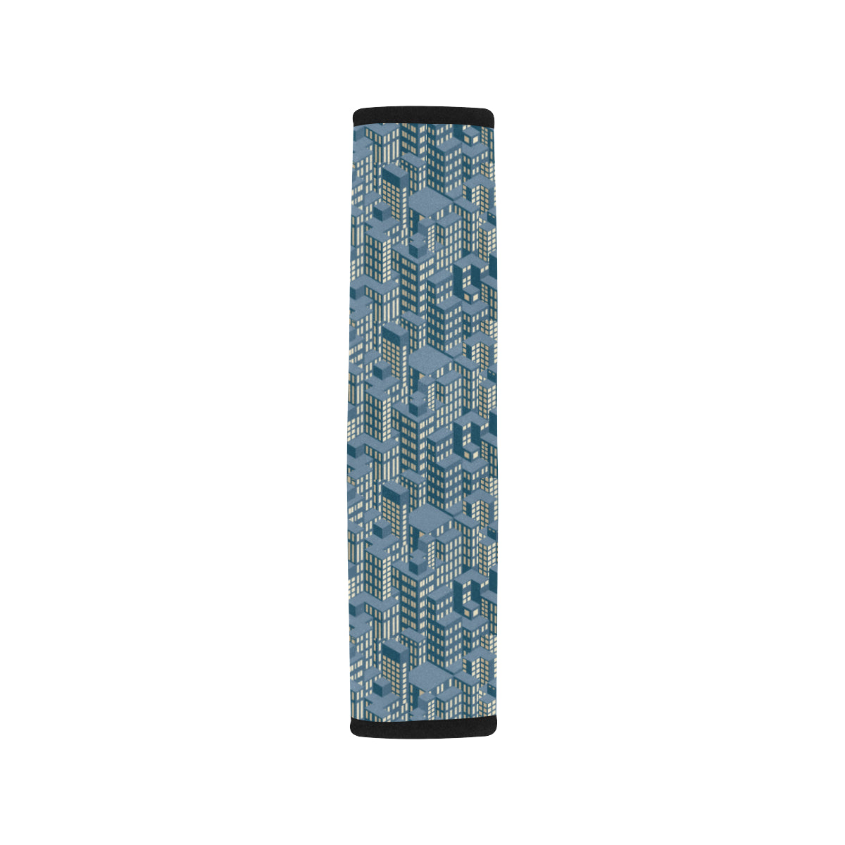 City  Pattern Print Design 01 Car Seat Belt Cover