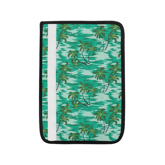 Palm Tree Pattern Print Design A01 Car Seat Belt Cover
