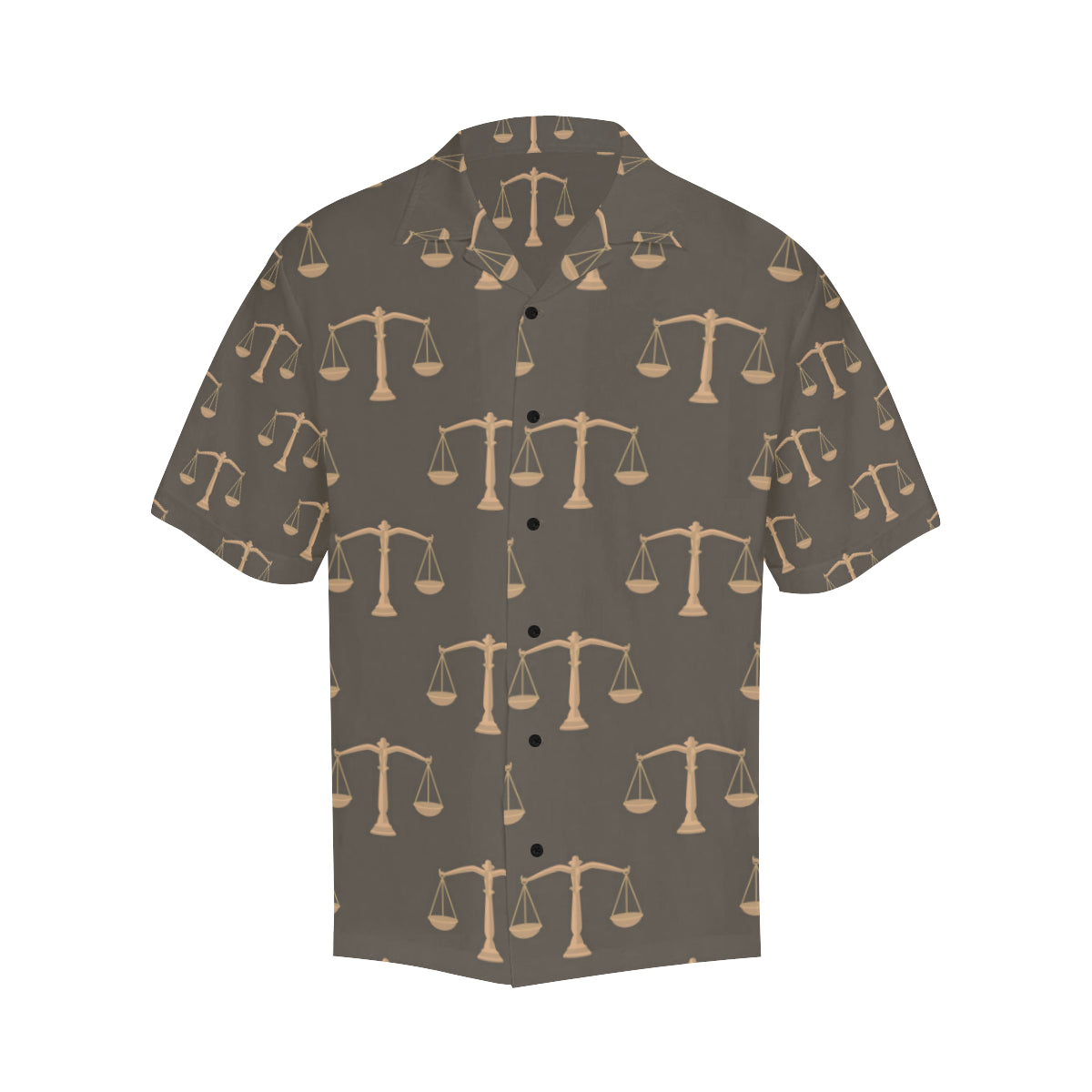 Libra Pattern Print Design 01 Men's Hawaiian Shirt