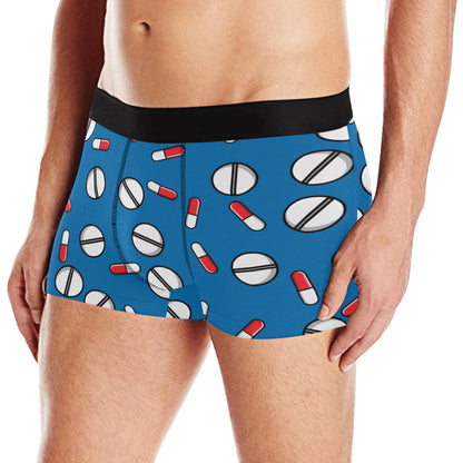 Pill Pattern Print Design A05 Men's Boxer Briefs