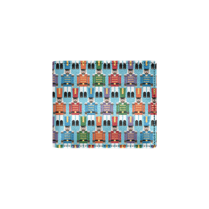Nutcracker Pattern Print Design A02 Men's ID Card Wallet