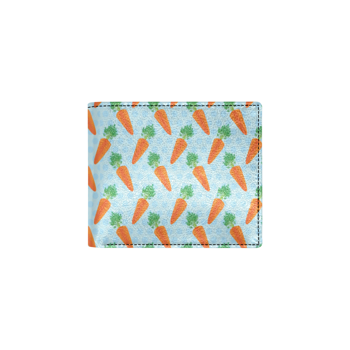 Carrot Pattern Print Design 01 Men's ID Card Wallet