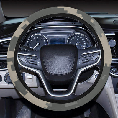ACU Digital Camouflage Steering Wheel Cover with Elastic Edge