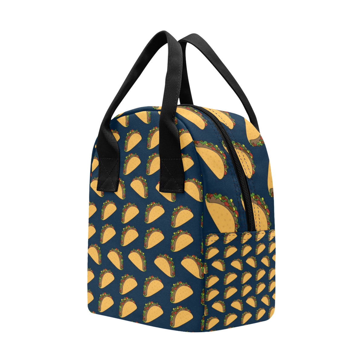 Taco Pattern Print Design TC04 Insulated Lunch Bag