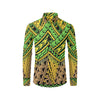 Polynesian Tribal Color Men's Long Sleeve Shirt