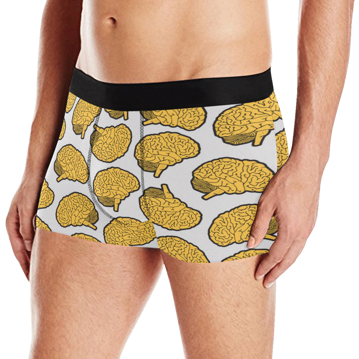 Psychology Pattern Print Design A01 Men's Boxer Briefs